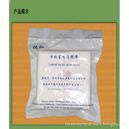 Industry Microfiber Wiper Clean Room Esd With Absorbency Class10 - 10000